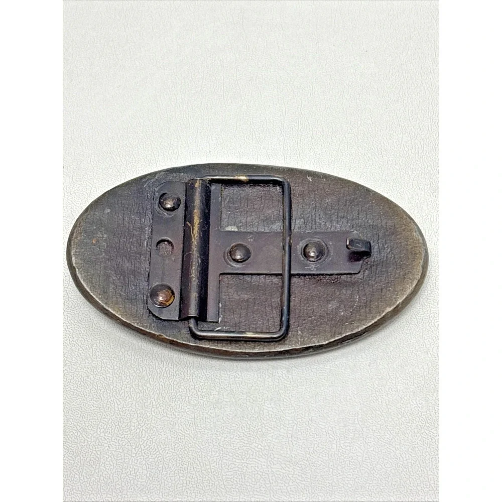 3D Ducks Belt Buckle Waterfowl Western‎ Southwestern Rockabilly Vintage 1970s